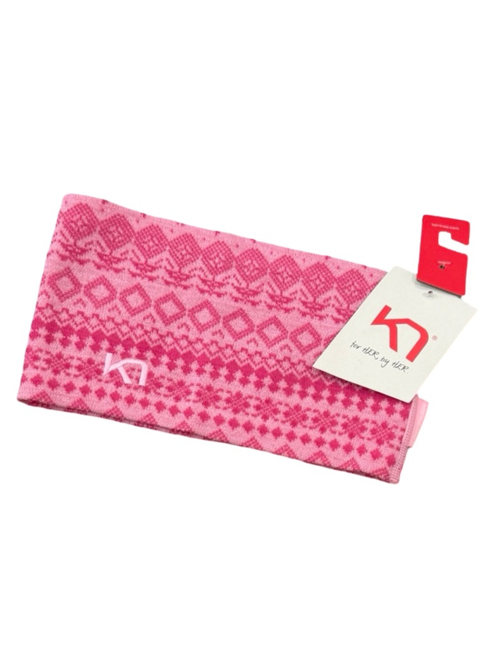 NWT Kari Traa Vilma Headband In Berry Pink - Picture 5 of 5